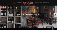 Desktop Screenshot of latabledurotisseur77.com